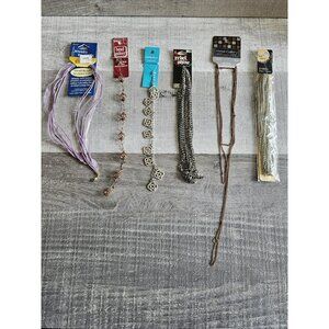 Crafter Lot Jewelry Designer Making Supplies Metal Chains Misc Estate Lot #9